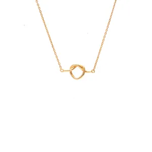 14kt Knot Necklace