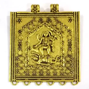 68x80mm Temple (Durga and Kali Pendants)Pendants at unbeatable price sold by per piece pack (60% off)