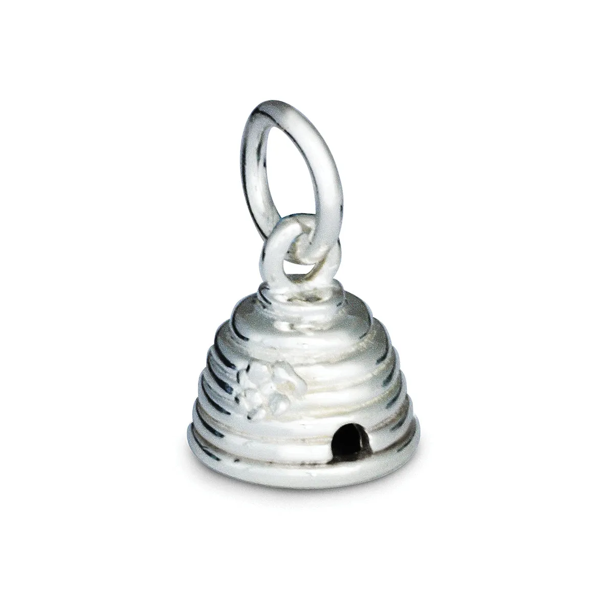 Beehive Silver Charm