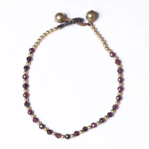 Birthstone Bracelet | January | Garnet