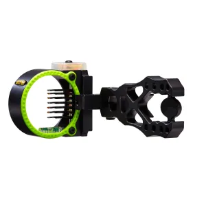 Black Gold Rush Archery Compound Bow Sight, 7-PIN

Black Gold Rush 7 pin custom. RH

With a revenge Bracket

1st to 5th pins- .019. Red,Green,Yellow,Red,Yellow.

6th and 7th pins- .010. green,red.