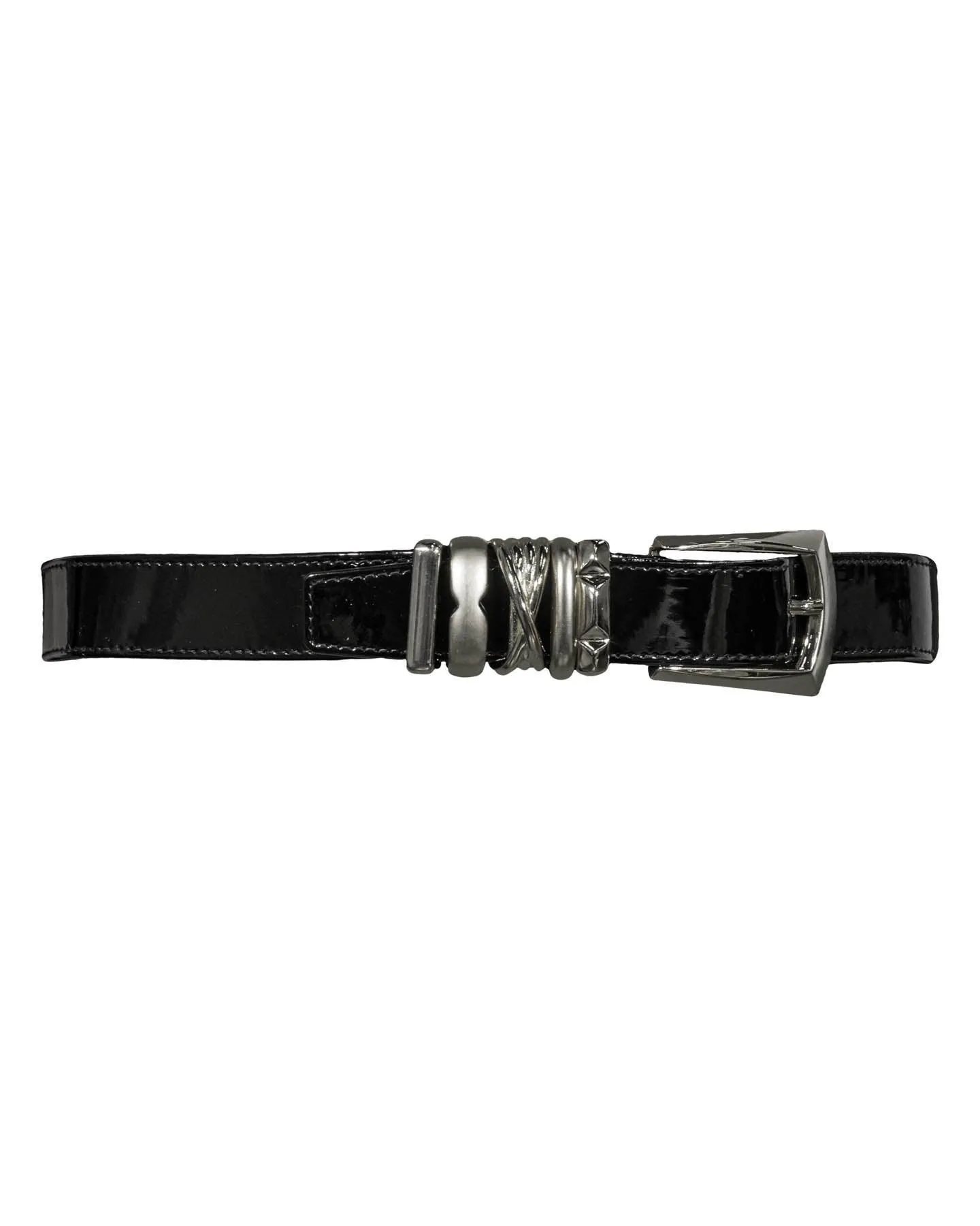 Black Patent Belt