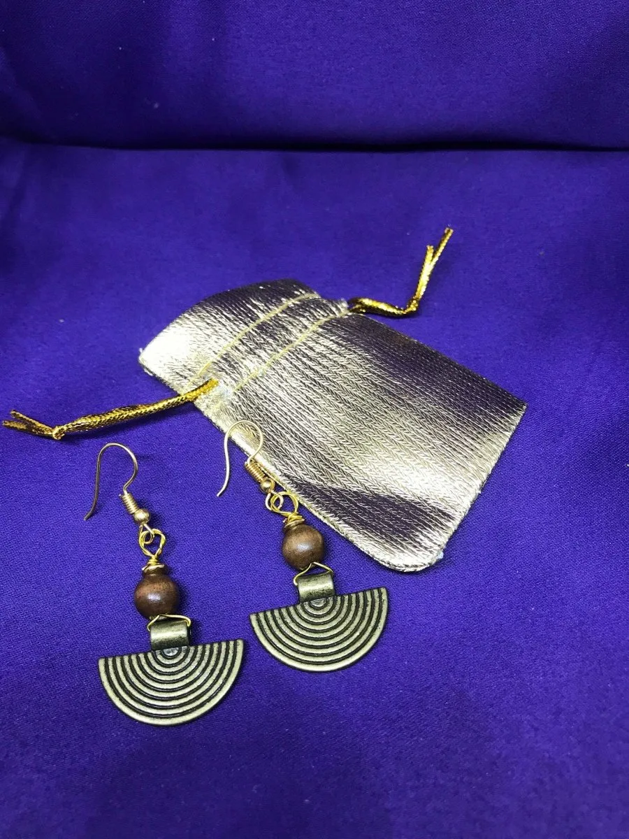 Brass Boho Earrings