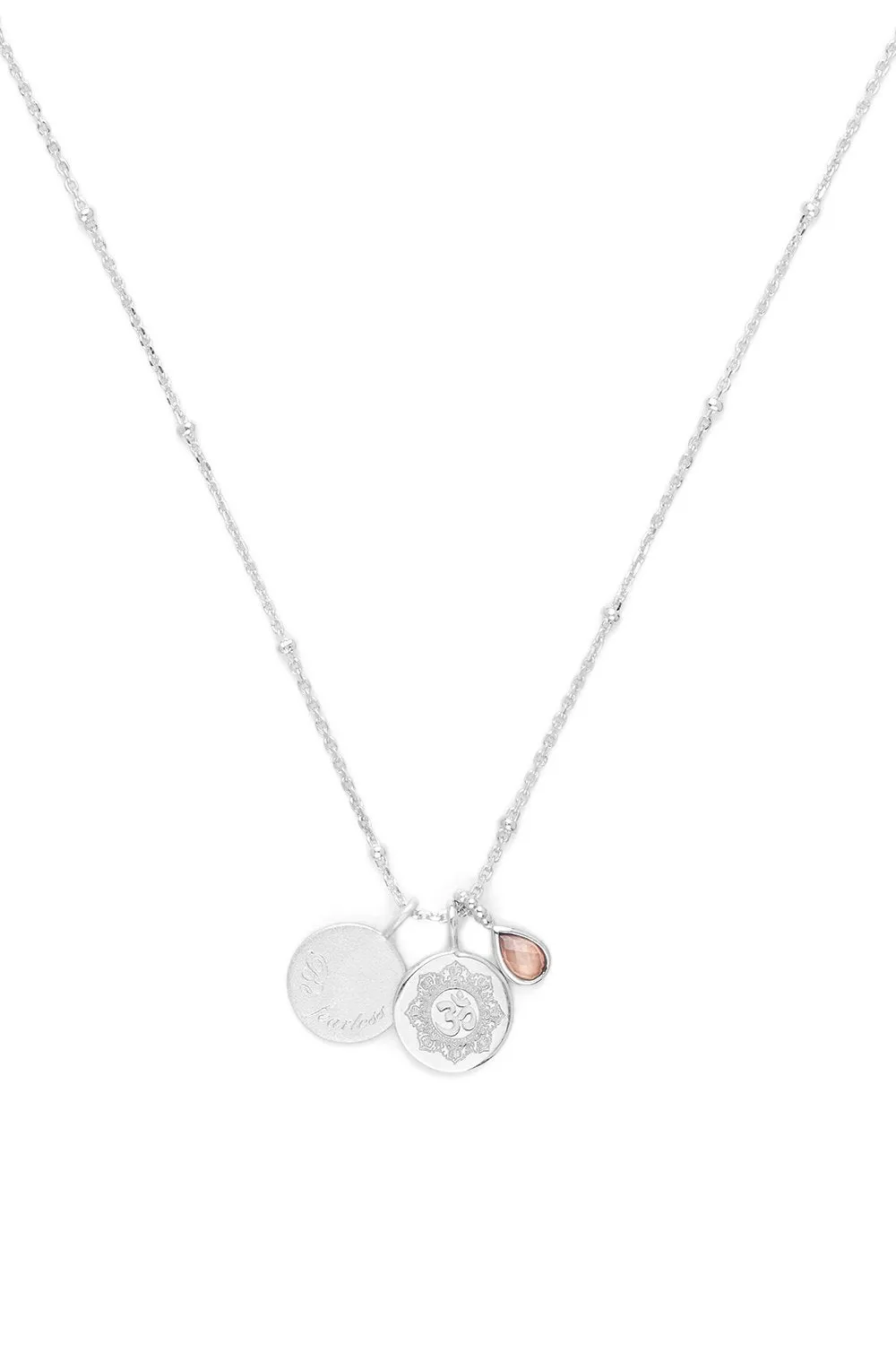 BY CHARLOTTE BEYOND SUN NECKLACE SILVER PLATED