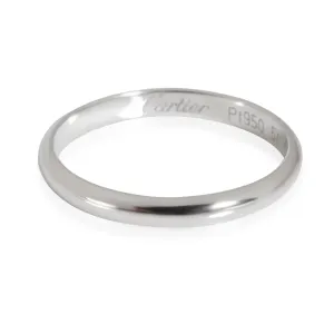 Cartier 1895 2.5 mm Wedding Band in Platinum