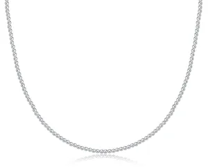 Choker Classic Sterling 2mm Bead