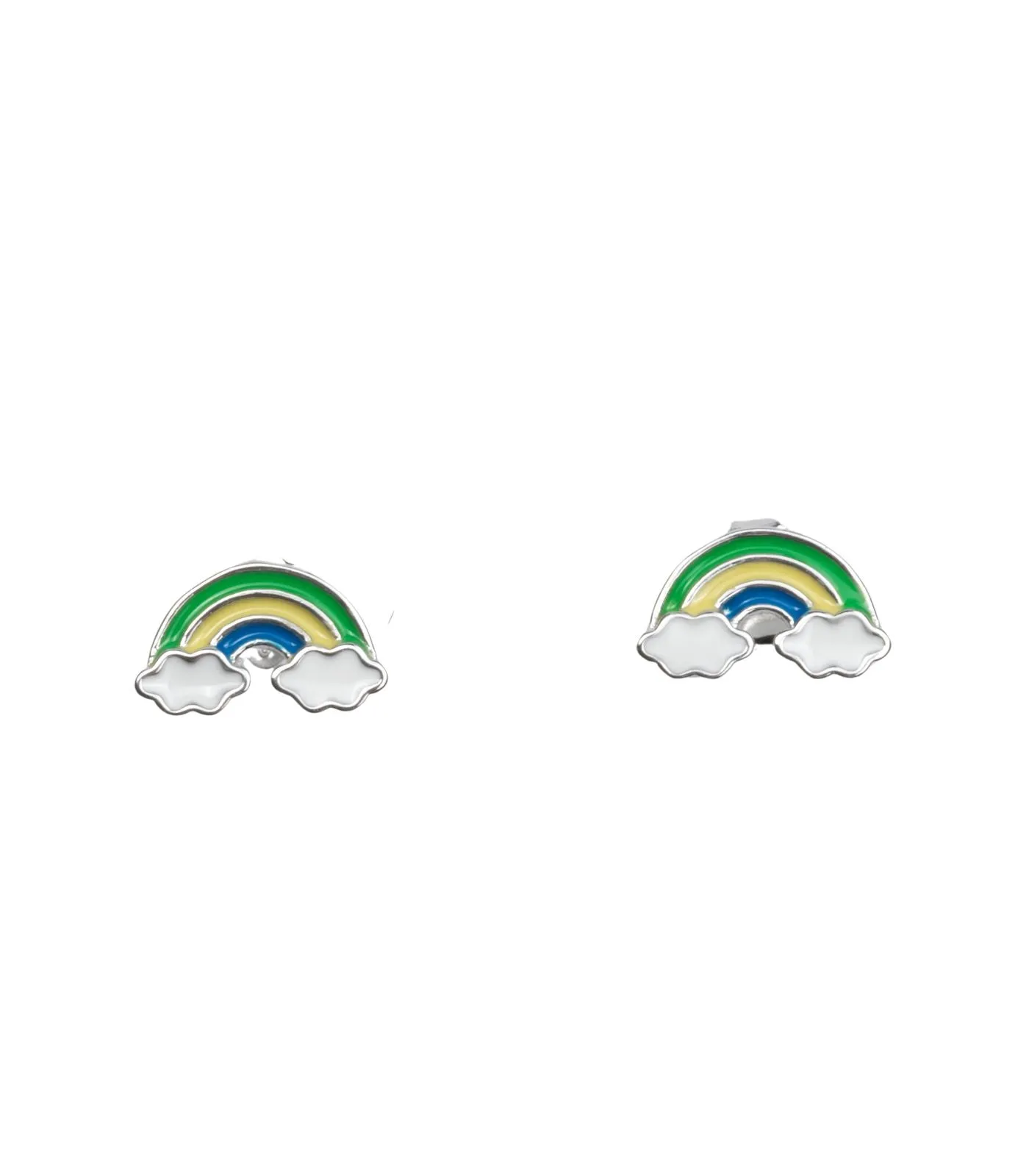 Cloudy Rainbow Tops (Silver)