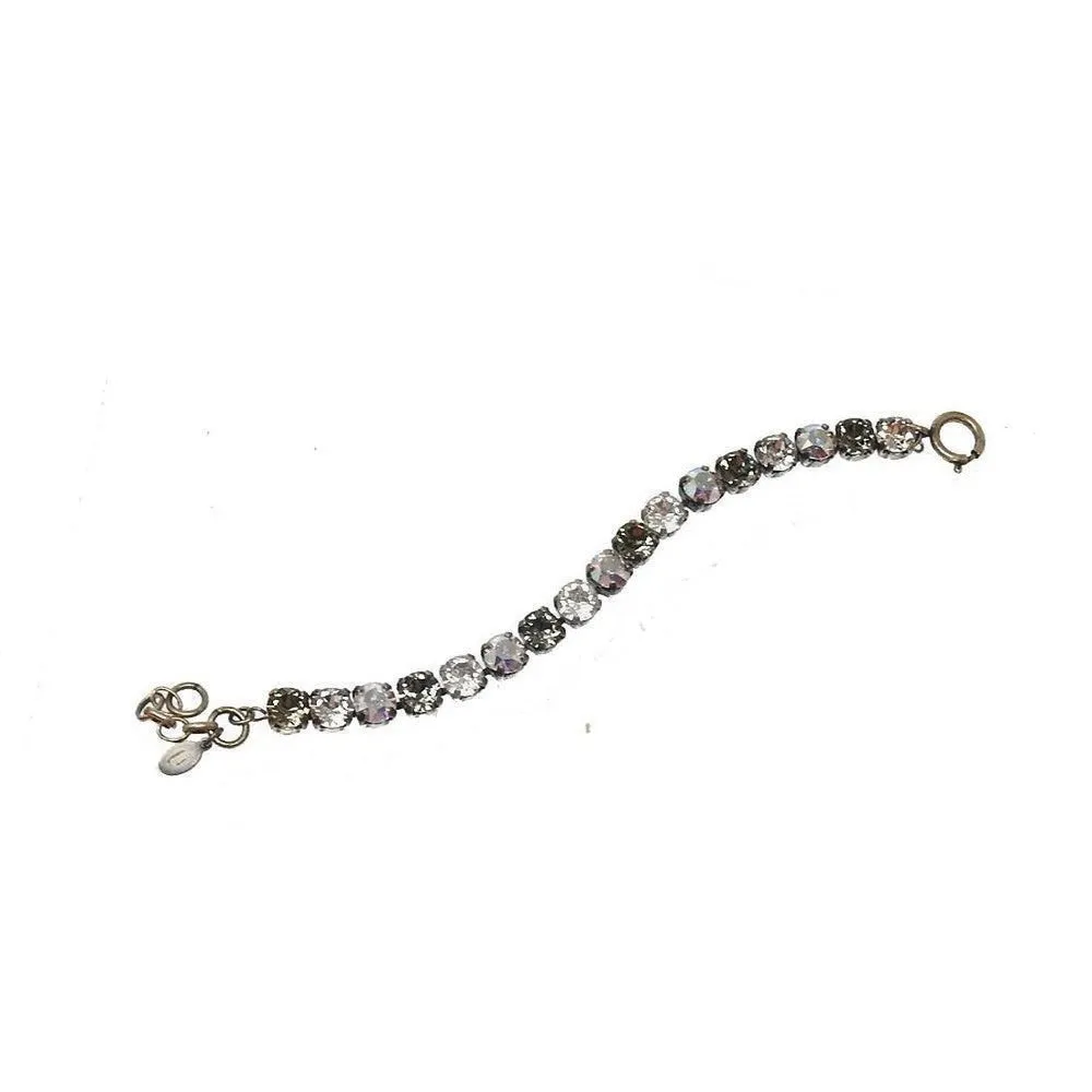 Crystal Tennis Bracelet Grey