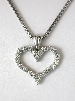 Diamond Heart Pendant