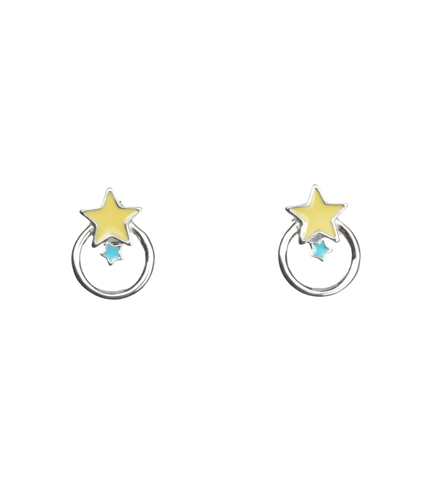 Dual Star Tops (Silver)