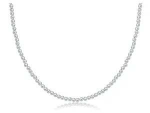 E Newton Choker Classic Sterling Bead