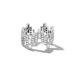 Enlightenment Equilibrium Baguette & Round Diamond Ring