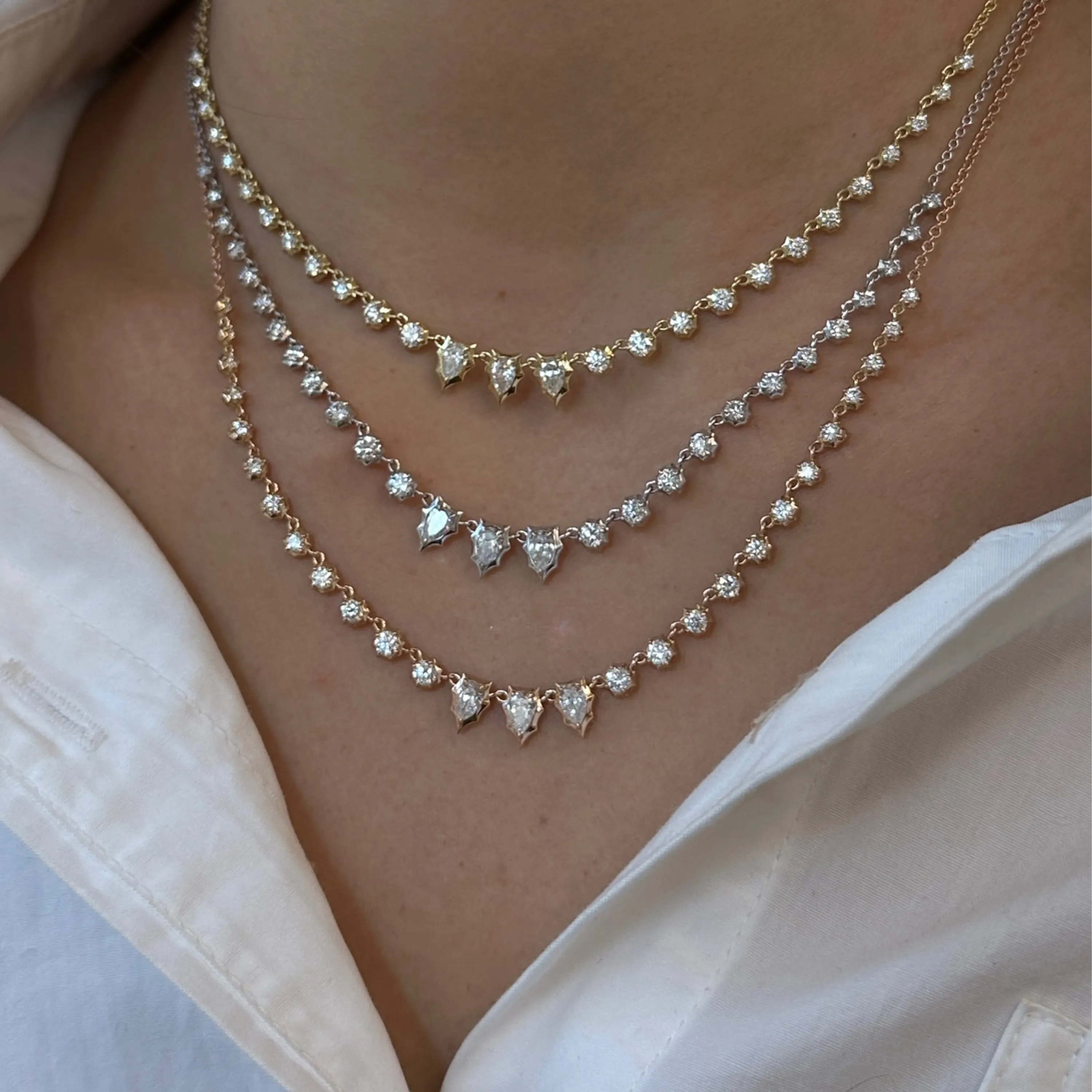 Envoy Diamond Riviera Necklace