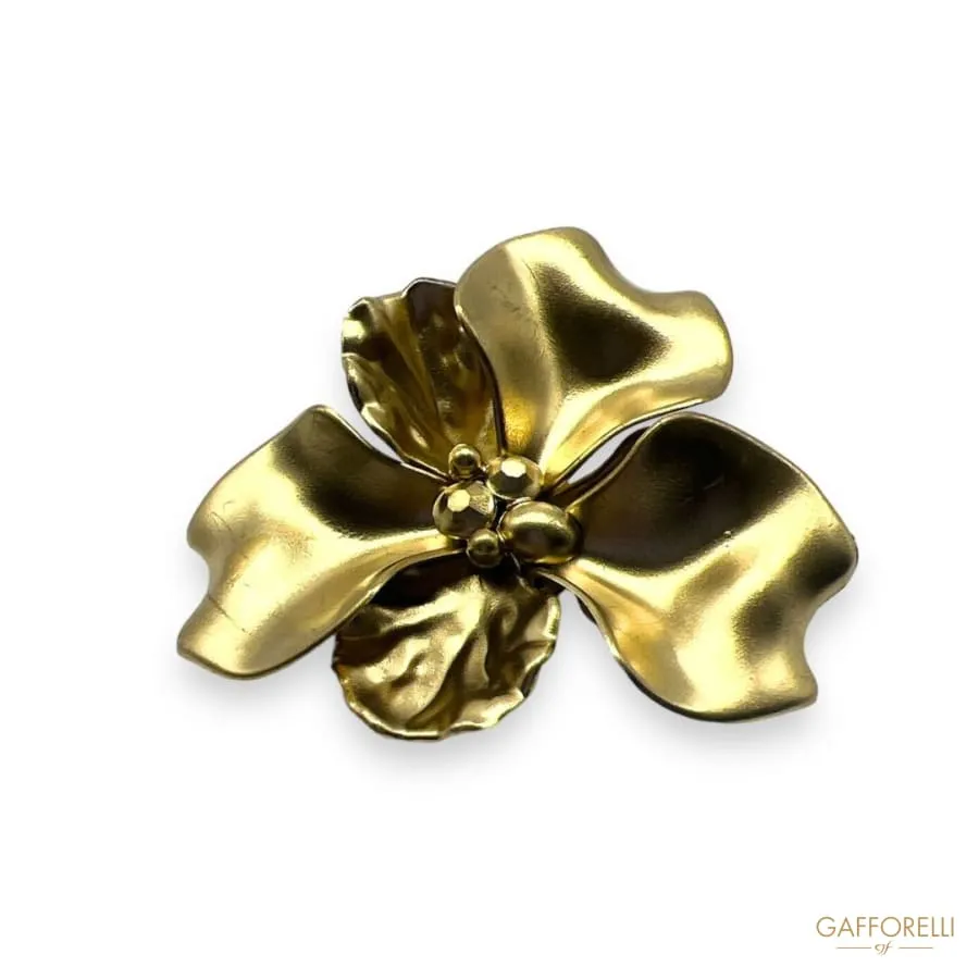 Flower Brooch- Art. D381 - Gafforelli Srl