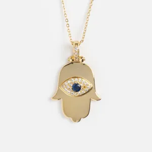 Hamsa Pendant Necklace