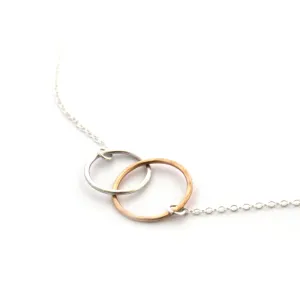 Kissing Circles necklace