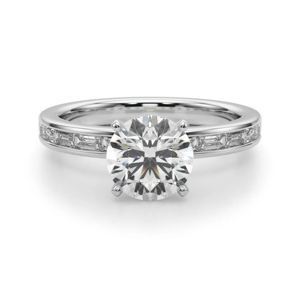 Ladies Solitaire Engagement Ring 51256