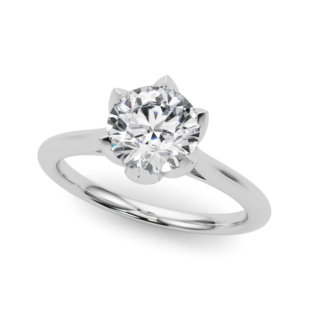 Ladies Solitaire Engagement Ring 85410