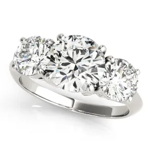 Ladies Three-Stone Engagement Ring 83562