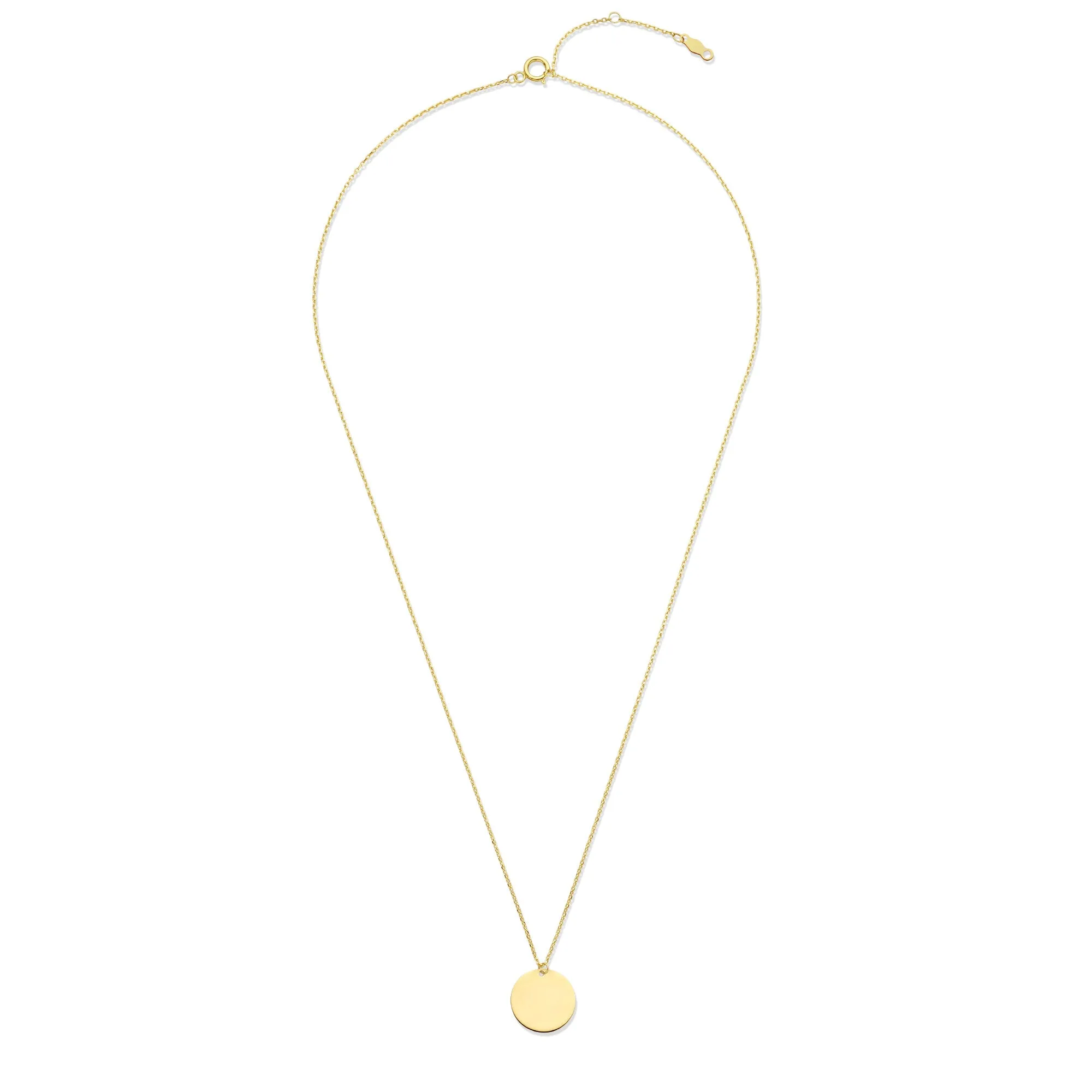 Le Marais Jeanne 14 karat gold necklace with coin