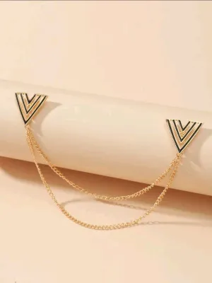 Letter Design Collar Chain