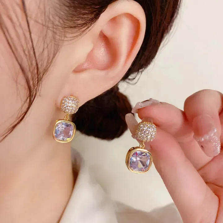 Luxury style Crystal Earrings