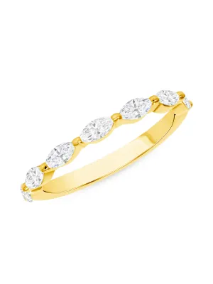 Marquise Diamond Band (.45 ct. tw.) 14K