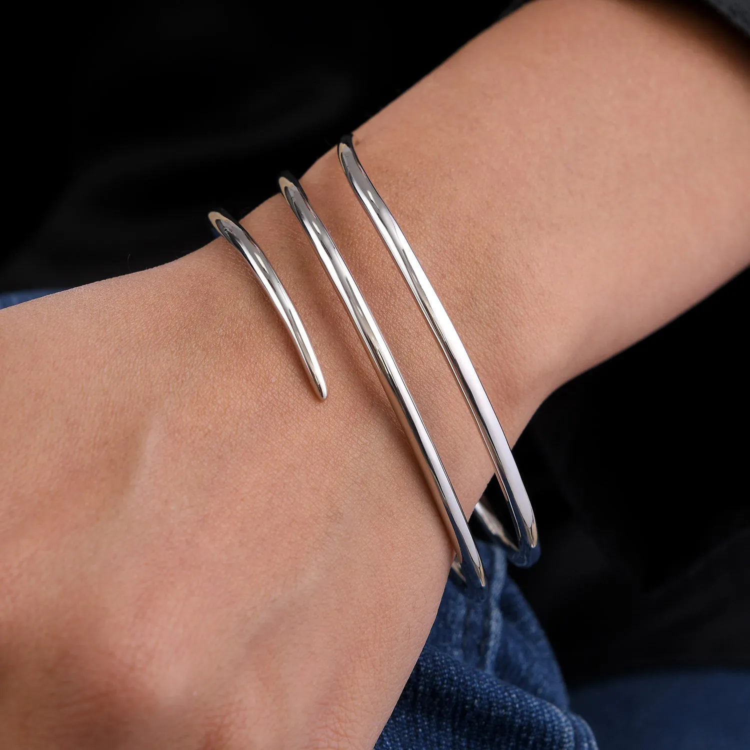 Molto Spiral Wrap Bangle