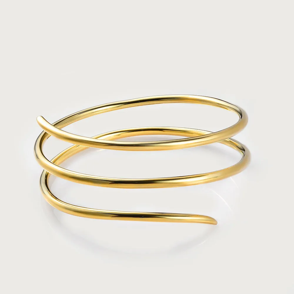 Molto Spiral Wrap Bangle