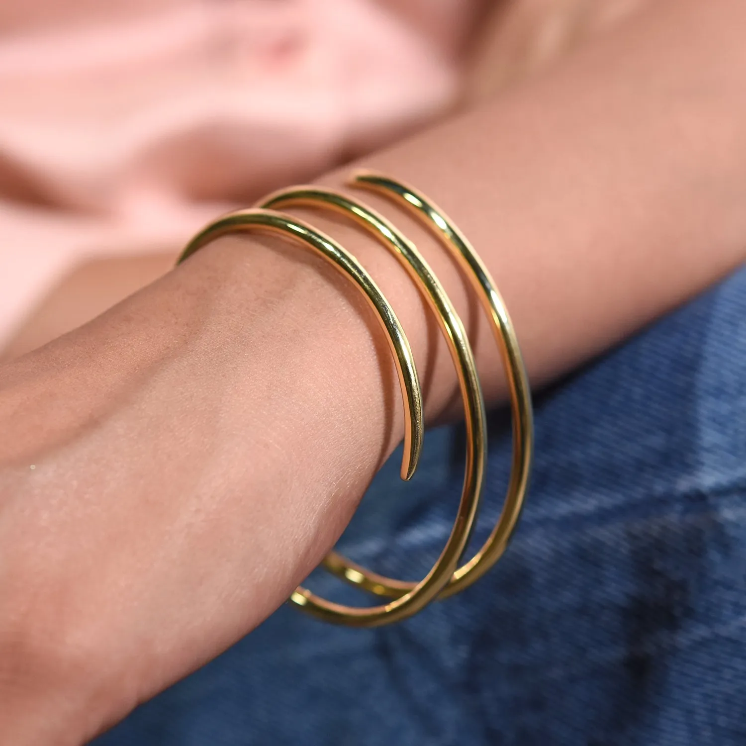 Molto Spiral Wrap Bangle