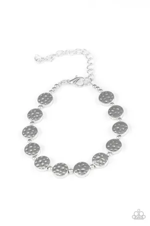 Paparazzi Bracelet ~ Artisan Bliss - Silver