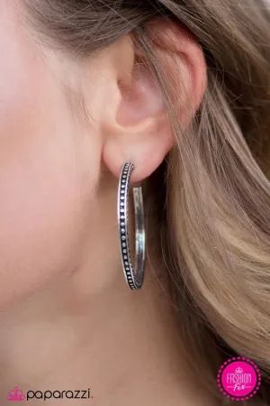 Paparazzi Earring ~ TRIBE As I May - Silver