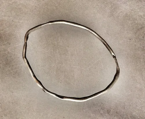 Plain Bangle Sterling Silver