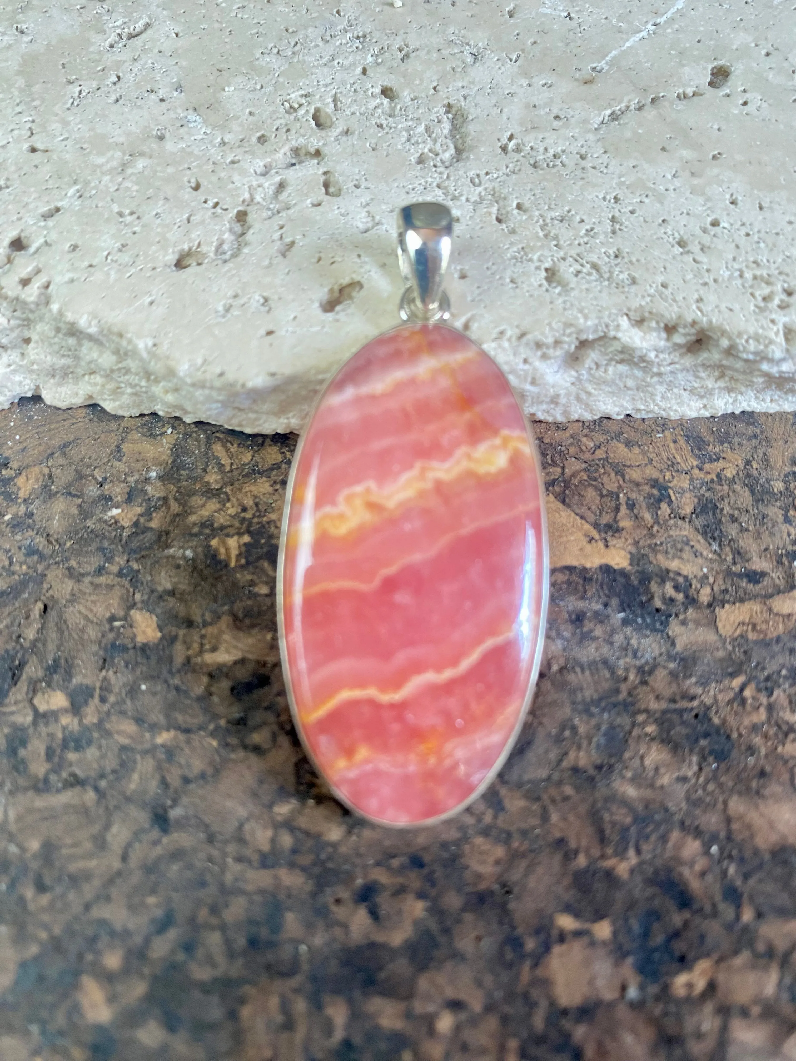 Rhodochrosite Pendants