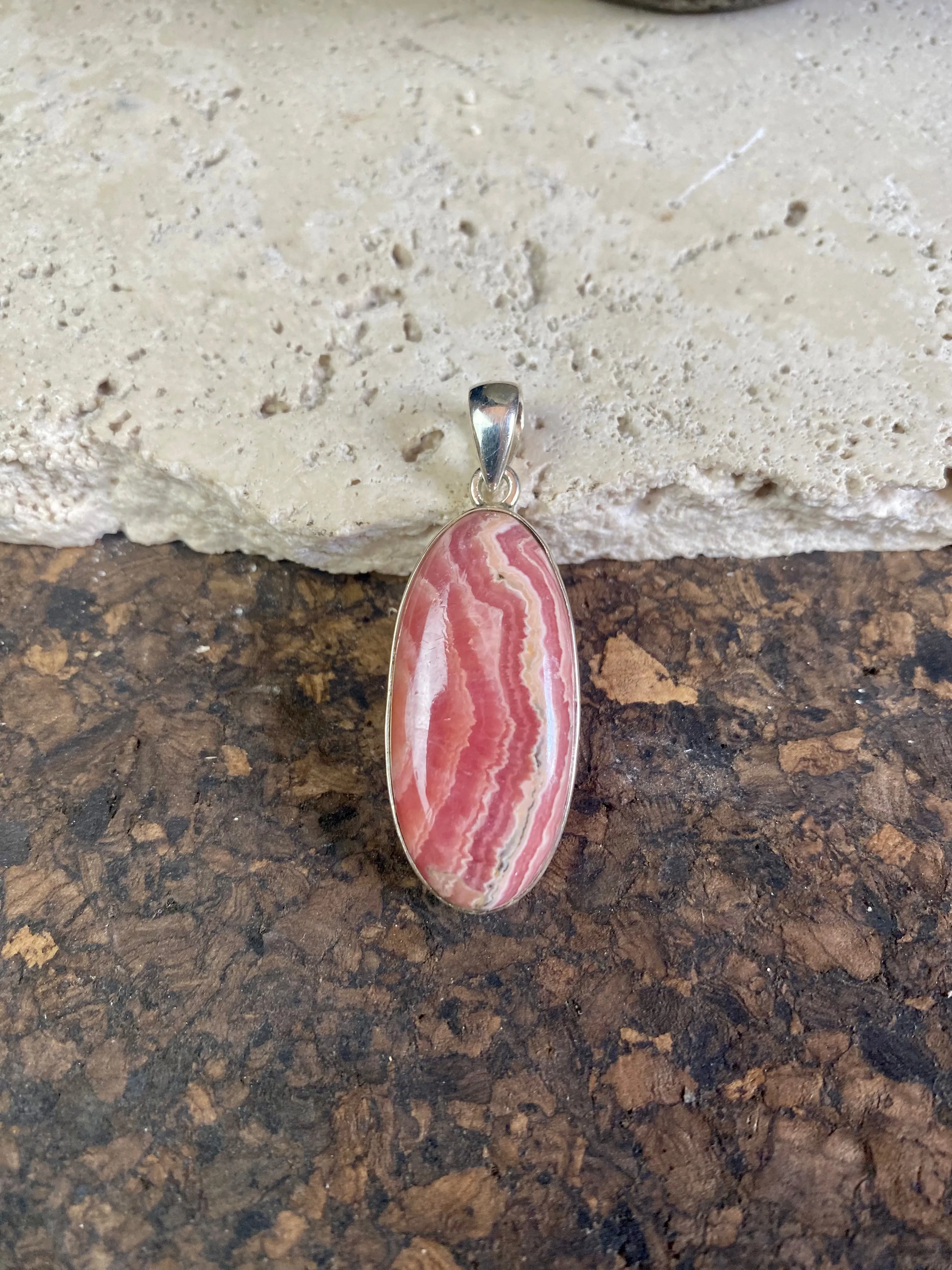 Rhodochrosite Pendants