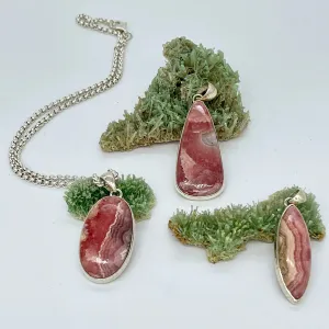 RHODOCHROSITE  PENDANTS