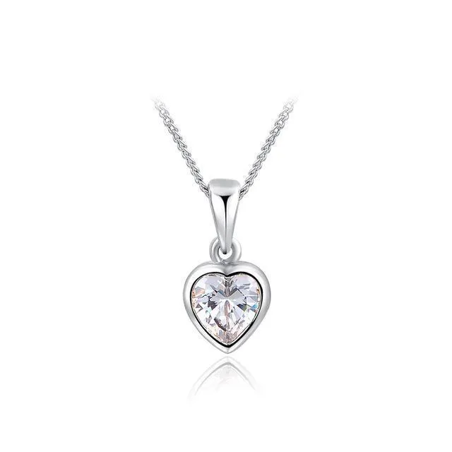 Rose Gold Heart Necklace