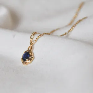 Sapphire Blue Necklace