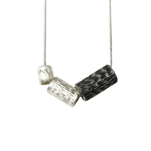 Silver Flux Necklace