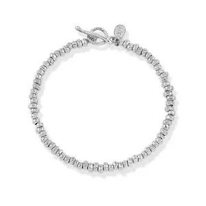 Silver Nomad Nuggets Bracelet