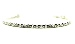 Silver RD Box Bracelet