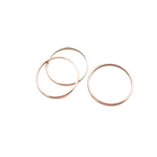 Skinny Stacking Ring Trio