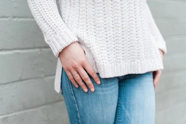 Skinny Stacking Ring Trio