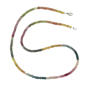 Small Ombre Multicolor Sapphire Strand