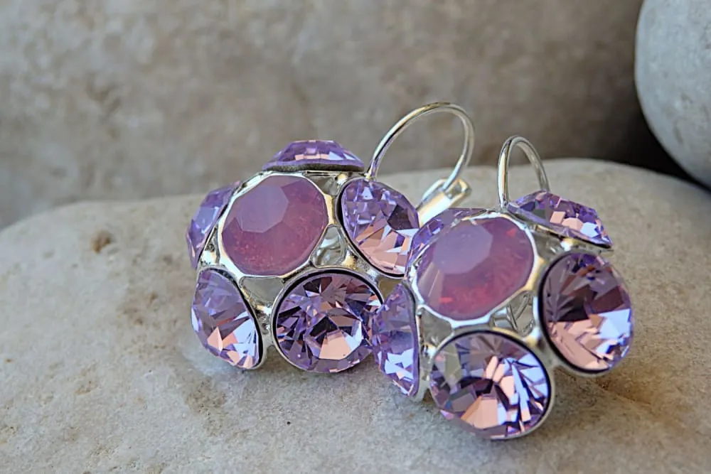 Soft purple Earrings