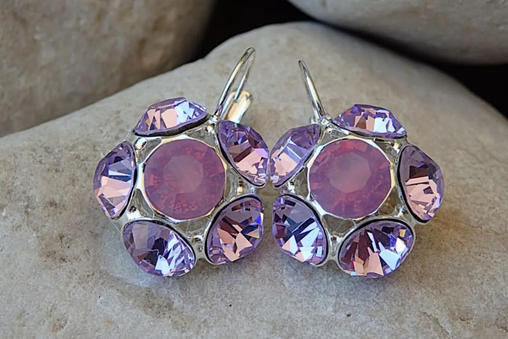 Soft purple Earrings