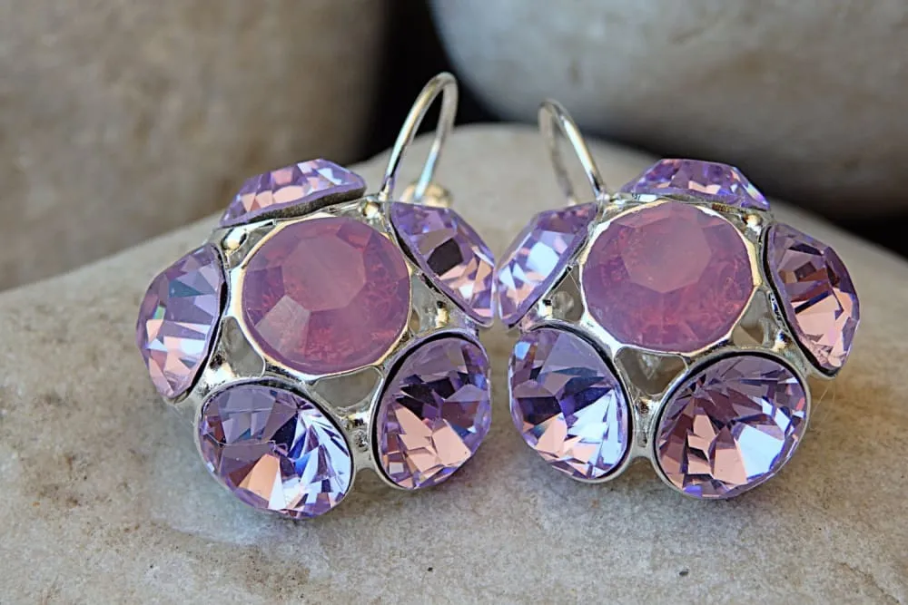 Soft purple Earrings