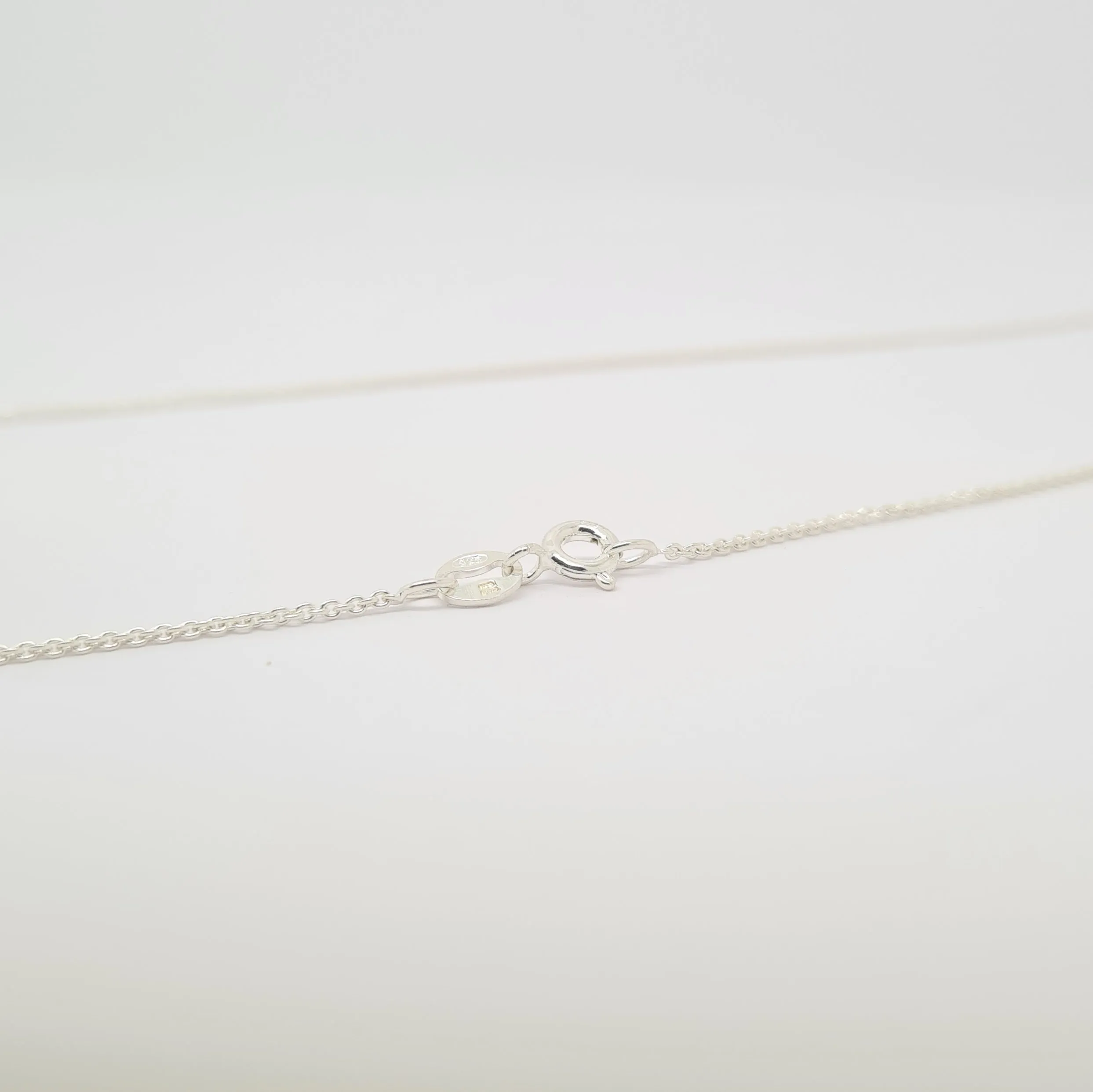 Sterling silver 20"/51cm strong trace chain for pendants 34881