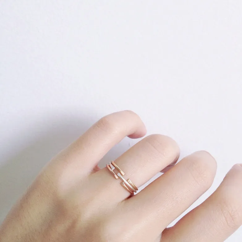 Thin Open Rings | Trio