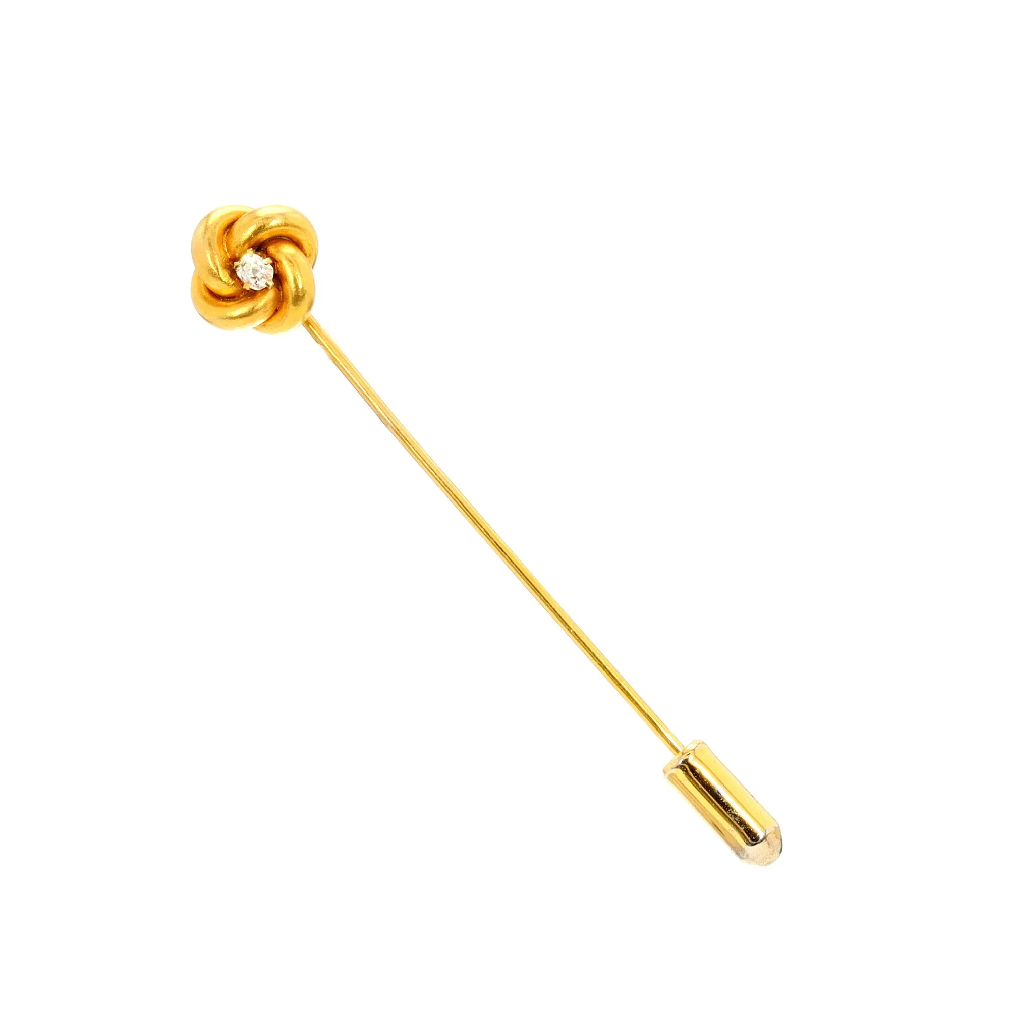 Victorian Lovers Knot Stick Pin